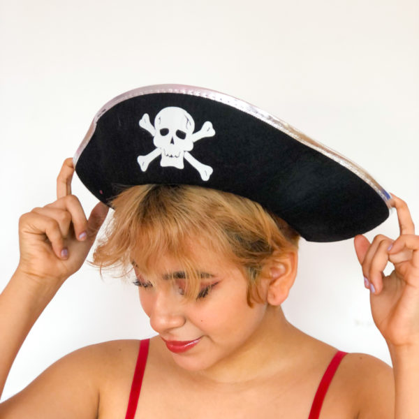 sombrero pirata de halloween - guayaquil - ecuador- Ropa Gallardo