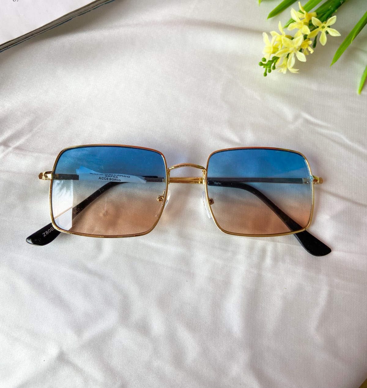 gafas celeste azul y café - accesorios - lentes de sol - ropa gallardo
