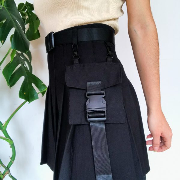 falda negra tablones - ecuador - ropa gallardo