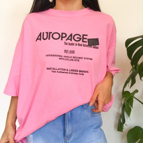 graphic tee rosa, blusa rosa, camisa rosa - ecuador - ropa gallardo