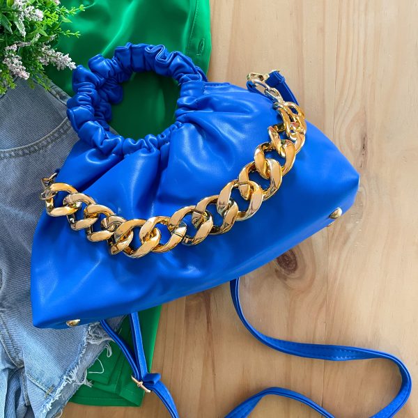 Cartera Cresida Azul, perfecta para complementar un look increible-ropa gallardo-ecuador